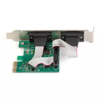 Digitus Adaptér PCI Express x1 2xsériový port, +low profile čipová sada: ASIX99100