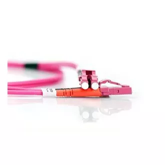 DIGITUS Fiber Optic Patch Cord, LC to LC, Multimode OM4 - 50/125 µ, Duplex Length 3m