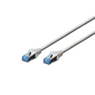Digitus Patch Cable, SF-UTP, CAT 5e, AWG 26/7, meď, sivý 15m Digitus Patch Cable, SF-UTP, CAT 5e, AWG 26/7, meď, sivý 15m