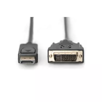 Digitus DisplayPort pripojovací kábel, DP/M-DVI (24+1)/M 2.0m