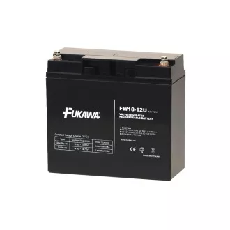 FUKAWA akumulátor FW 18-12 U (12V; 18Ah; závit M5; životnosť 5 rokov) FUKAWA akumulátor FW 18-12 U (12V; 18Ah; závit M5; životnosť 5 rokov)