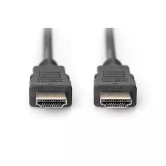Digitus HDMI High Speed + Ethernet pripojovací kábel, 2x tienený, 3m