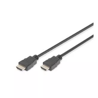 Digitus HDMI High Speed + Ethernet pripojovací kábel, 2x tienený, 3m