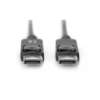 Digitus DisplayPort 1.1a. pripojovací kábel 1 m, CU, AWG28, 2x tienený