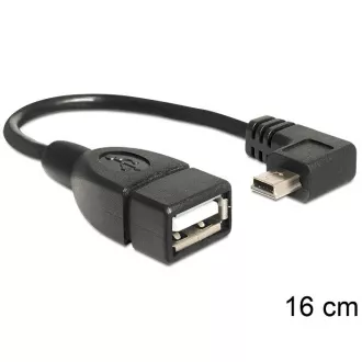 Delock kábel USB mini samec > USB 2.0-A samica OTG 16 cm