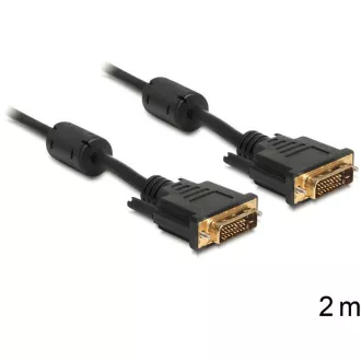 Delock pripojovací kábel DVI-D 24+1 samec > samec 2 m