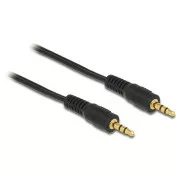 Delock Audio kábel 3,5 mm jack samec/samec, 2,5 m