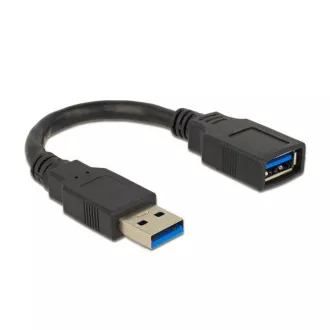 Delock USB 3.0 kábel predlžujúci A/A samec/samica dĺžka 15cm