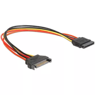 Delock napájací kábel SATA 15 Pin samec > SATA 15 Pin samica predlžujúca 30 cm