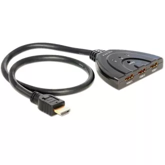 Delock HDMI 3 - 1 obojsmerný Switch / Spliter