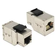Delock Keystone Module RJ45 samica > RJ45 samica Cat.6, spojka