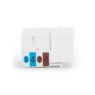 DIGITUS Keystone Jack CAT 5e, netienený RJ45 na LSA, farba biela DIGITUS Keystone Jack CAT 5e, netienený RJ45 na LSA, farba biela
