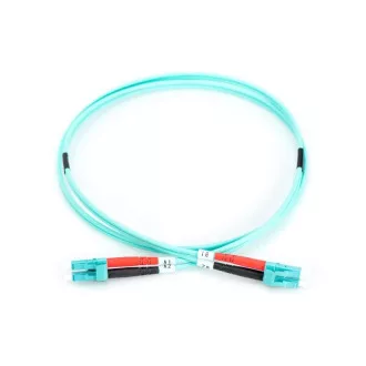 DIGITUS Fiber Optic Patch Cord, LC to LC, Multimode, OM3, 50/125 µ, Duplex Length 2m