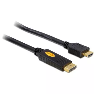 Delock kábel DisplayPort samec na HDMI samec, dĺžka 3m