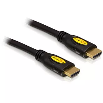 Delock HDMI 1.4 kábel A/A samec/samec, dĺžka 1 meter Delock HDMI 1.4 kábel A/A samec/samec, dĺžka 1 meter