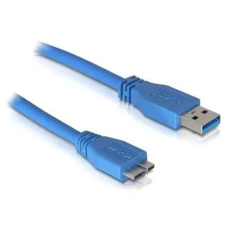 Delock USB 3.0 kábel A samec/ Micro samec dĺžka 3m Delock USB 3.0 kábel A samec/ Micro samec dĺžka 3m