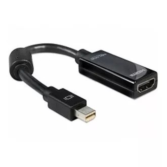 Delock adaptér DisplayPort mini (samec) na HDMI A (samica), čierny