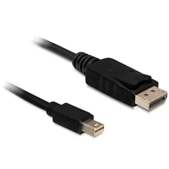 Delock kábel DisplayPort mini (samec) na Displayport (samec), 3 metre Delock kábel DisplayPort mini (samec) na Displayport (samec), 3 metre