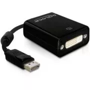 Delock adaptér DisplayPort (samec) na DVI 24+5 (samica), čierny