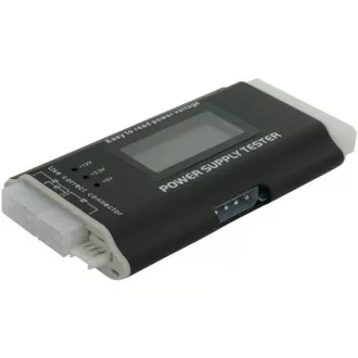 DeLock tester ATX zdrojov III (24-pin), LCD display DeLock tester ATX zdrojov III (24-pin), LCD display