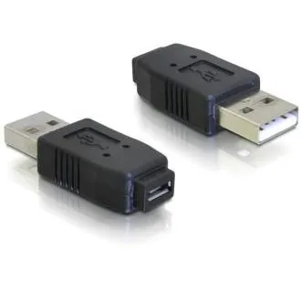 Delock redukcia micro USB A+B samica na USB A samec