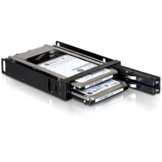 DeLock výmenný rámček 3,5" pre 2x 2,5" SATA HDD