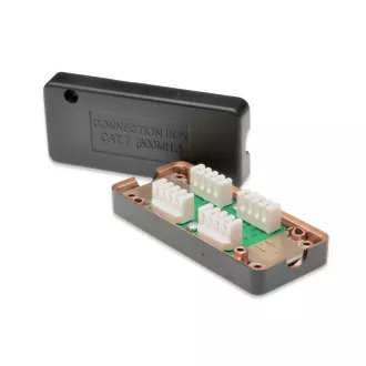 Digitus spojovací box CAT7, 600 MHz, LSA, plne tienený, kompaktný dizajn, 26x35x80 mm Digitus spojovací box CAT7, 600 MHz, LSA, plne tienený, kompaktný dizajn, 26x35x80 mm