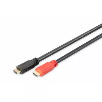 Digitus prepojovací kábel s Aktívnym zosilnením HDMI High Speed Ethernet Ultra HD 24p, 15M