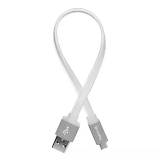 Colorway Dátový Kábel USB male - Type-C male/ 0,25m/ Biely
