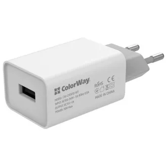 COLORWAY 1x USB/ sieťová nabíjačka/ 10W/ 100V-240V COLORWAY 1x USB/ sieťová nabíjačka/ 10W/ 100V-240V