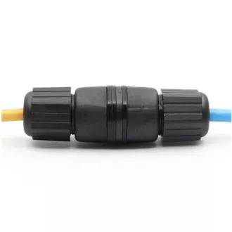 OPTIX Tienená vodotesná RJ45 káblová spojka, krytie IP-67 OPTIX Tienená vodotesná RJ45 káblová spojka, krytie IP-67