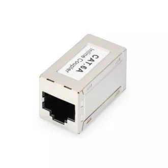 Digitus Modulárna spojka CAT6A, plne tienené RJ45 na RJ45 Digitus Modulárna spojka CAT6A, plne tienené RJ45 na RJ45