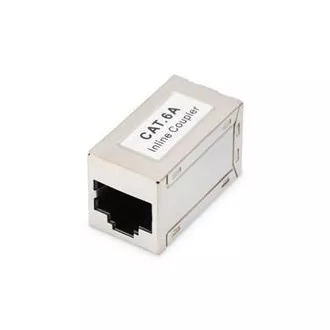 Digitus Modulárna spojka CAT6A, plne tienené RJ45 na RJ45 Digitus Modulárna spojka CAT6A, plne tienené RJ45 na RJ45