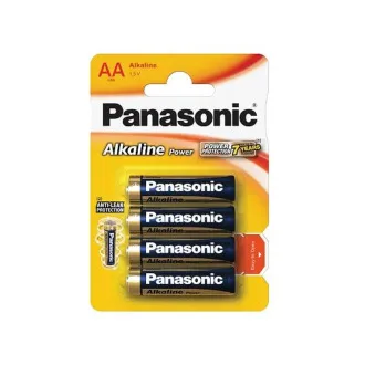 Panasonic LR6 Alkaline Power (alkalické; AA; 1,5V; BL4) 4ks - Blister Panasonic LR6 Alkaline Power (alkalické; AA; 1,5V; BL4) 4ks - Blister