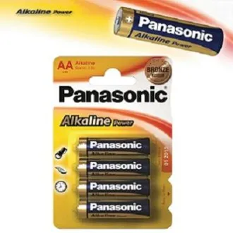 Panasonic LR6 Alkaline Power (alkalické; AA; 1,5V; BL4) 4ks - Blister Panasonic LR6 Alkaline Power (alkalické; AA; 1,5V; BL4) 4ks - Blister