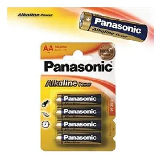 Panasonic LR6 Alkaline Power (alkalické; AA; 1,5V; BL4) 4ks - Blister Panasonic LR6 Alkaline Power (alkalické; AA; 1,5V; BL4) 4ks - Blister