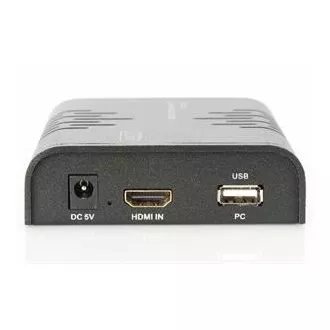 DIGITUS HDMI KVM Extender, 120 m, Full HD, 1080p cez sieťový kábel (Cat 5, 5E, 6),
