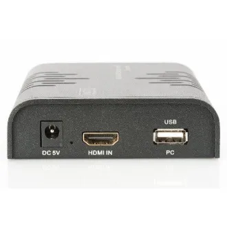 DIGITUS HDMI KVM Extender, 120 m, Full HD, 1080p cez sieťový kábel (Cat 5, 5E, 6),