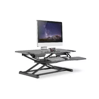 DIGITUS Stojan na výškové nastavenie pracovnej plochy na sedenie/státie 95x61x11-46cm; Dolná zasuvka na klávesnice a myš DIGITUS Stojan na výškové nastavenie pracovnej plochy na sedenie/státie 95x61x11-46cm; Dolná zasuvka na klávesnice a myš