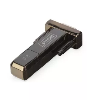 DIGITUS Prevodník USB 2.0 na sériový, DSUB 9M vr. Kábel USB A 80cm
