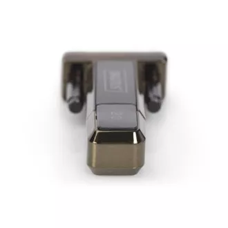 DIGITUS Prevodník USB 2.0 na sériový, DSUB 9M vr. Kábel USB A 80cm
