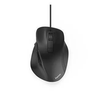 Hama optická káblová myš MC-500, tichá, čierna