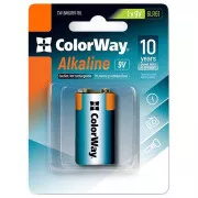 Colorway alkalická batéria 6LR61/ 9V/ 1ks v balení/ Blister