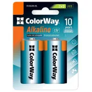 Colorway alkalická batéria D/LR20/ 1.5V/ 2ks v balení/ blister