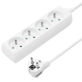 PremiumCord predlžovací prívod 230V, 7m 4 zásuvky