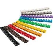 goobay Označovacie klipy na kábel do priemeru 2.5-4mm, 10x10ks, čísla