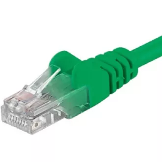 PremiumCord Patch kábel UTP RJ45-RJ45 CAT6 5m zelená