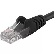 PremiumCord Patch kábel UTP RJ45-RJ45 CAT6 0.5m black