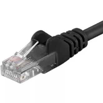 PremiumCord Patch kábel UTP RJ45-RJ45 CAT6 0.5m black