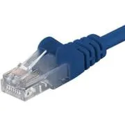PremiumCord Patch kábel UTP RJ45-RJ45 CAT6 5m modrá